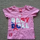 ★ BABYDOLL(ベビードール)Tシャツ90cm★（USED）