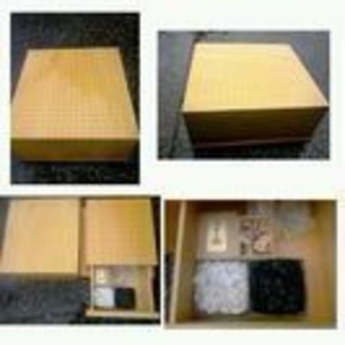 囲碁盤   将棋盤  碁石 駒付き  中々珍しい １台です(*^^*)  すぐに遊べるセット