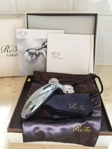 ★値下げ★【美品】Refa　CARAT　リファカラット（高級美容ローラー）　箱付★説明書付★専用袋付★クリーンクロス付