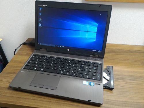 (お取引中)Core-i5 ﾒﾓﾘ4G HDH500G 超高速Win10ノート i5/ﾒﾓﾘ4G/HDD500G/DVDﾏﾙﾁ/無線LAN [HP Probook 6560b]