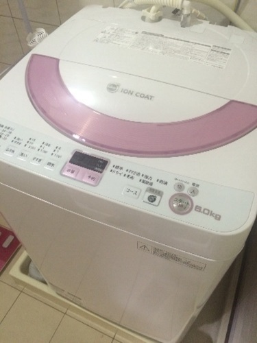 シャープ 洗濯機 2014年製 6kg