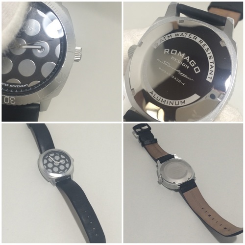 【大幅値下げ】ROMAGO DESIGN(ロマゴ デザイン)腕時計 オシャレ おしゃれ 可愛い メンズ