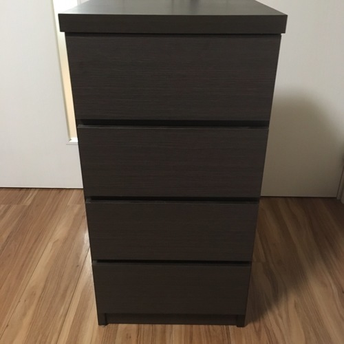 収納棚　４段引き出し　チェスト