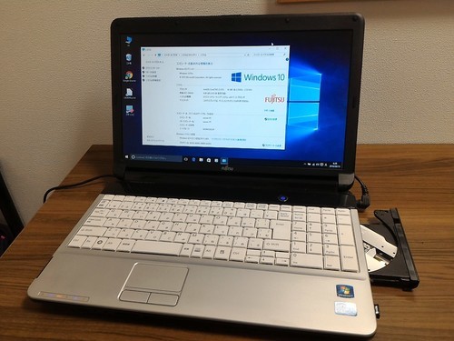 (お取引中)Core-i3 ﾒﾓﾘ4G 高性能Win10ノート i3/ﾒﾓﾘ4G/HDD160G/DVDﾏﾙﾁ/無線LAN [富士通 Lifebook A530/B]