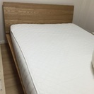 無印良品　ダブルベッドフレーム　ヘッドボード付 Amazon｜無印良品 木製ベッドフレーム用ヘッドボード ダブルサイズ 幅