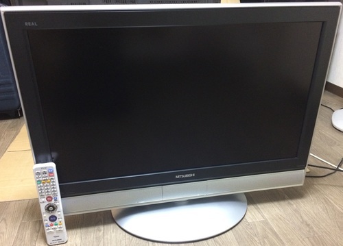 【ご成約済】32型　三菱・リアル　オートターン機能　ハイビジョン液晶テレビ　【LCD-H32MX60】