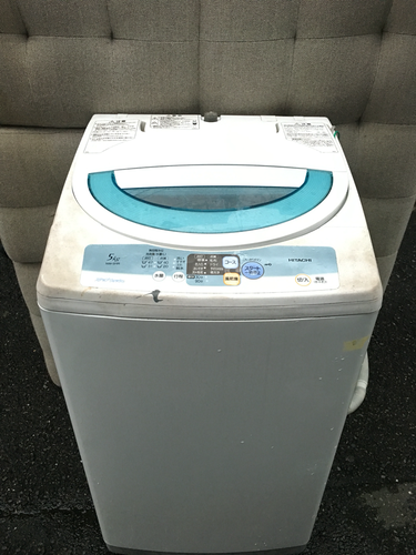 HITACHI 5.0Kg 全自動洗濯機 NW-5HR
