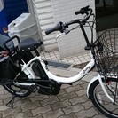 全国最安値！　限定1台のみ！NEWヤマハ　パスバビーXL　リアチャイルドシート付き（リアクッションもついてます）　ホワイト。　その他電動最安値販売中！！　