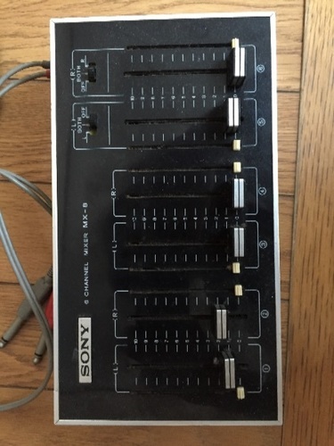 取引中;SONY ソニー 6チャンネルミキサー MX-8 zonaamarela.com.br