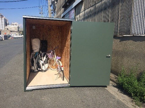 防犯 耐熱 防水 屋外保管倉庫
