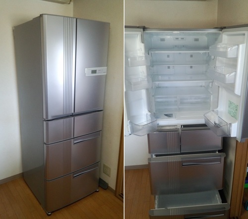 三菱冷凍冷蔵庫 \u0001\u0006\u0007MR-G50M-T1 2007年製