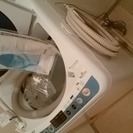 【新古品】 洗濯機を格安でお譲りします。【京都市伏見区/直接受渡...