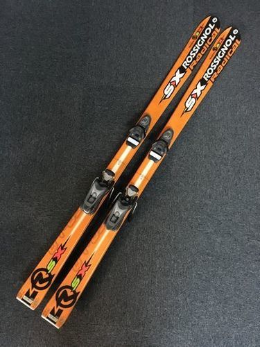 Ski occasion junior Rossignol Radical SX Racing + fixations