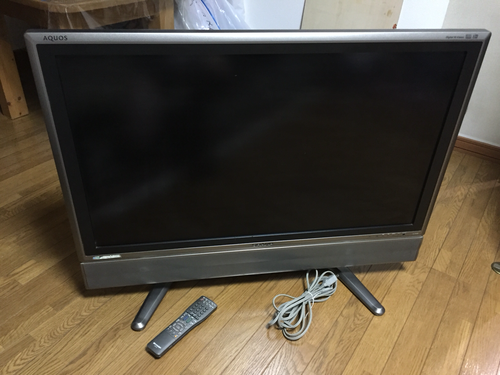液晶テレビ AQUOS 型式:LC37-G300