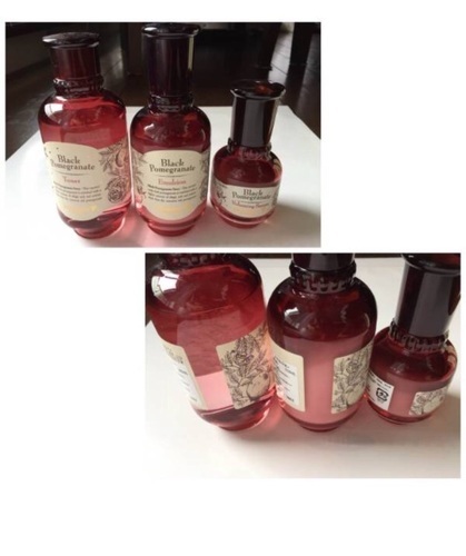 新品☆SKINFOODブラックPGシリーズ☆化粧水×2、乳液、美容液＆おまけ