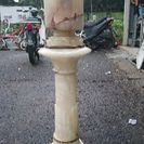 超高級大理石の花台