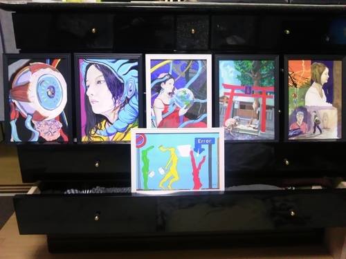 絵画　ヒューマン　全６枚