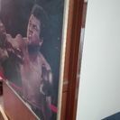 初代世界統一戦チャンピオン同士の、パネルです