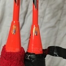 バドミントンラケット ヨネックス ナノレイ zスピード 2本 中古