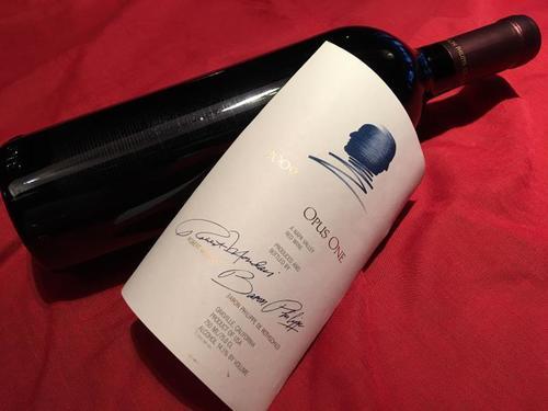 ◆ OPUS ONE 2009 ◆ ラベル剥がれ ◆