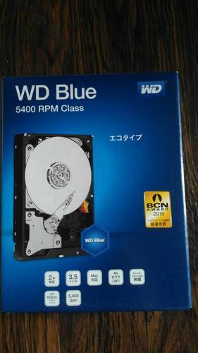 ほぼ新品　ハードディスク 3TB WD30EZRZ-RT 3.5インチ