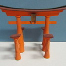 【宮島】厳島神社◆模型◆オブジェ◆鳥居◆広島◆世界遺産 