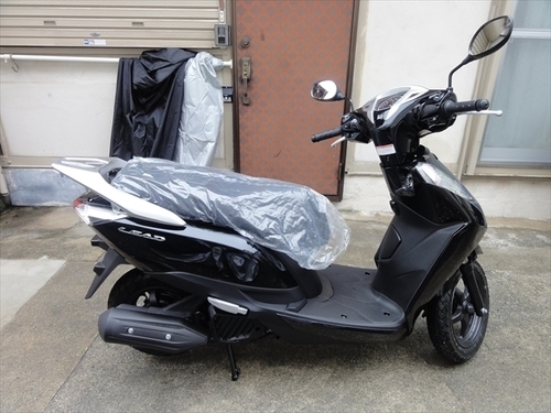 新車 HONDA(ホンダ) LEAD125 / リード125 ブラック ESPエンジン 自賠責H29/09/13まで
