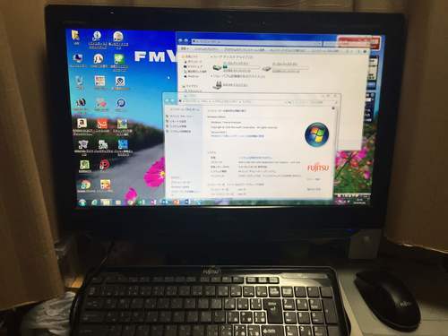 FMV 20型地デジ内蔵ESPRIMO EH/30ET　Windows764bit E-450/1T/4G