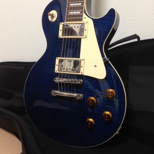 【終了】エレキギター Tokai LS115F IB レスポールタイプ 中古 通常使用品
