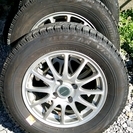 スタッドレス+アルミホイール　ブリザックVRX　2014年製　185/65/14