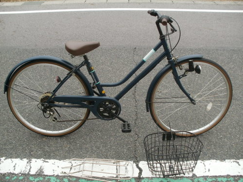 本日値下げ　新古品　自転車２６インチ　シマノ製外装６段変速装着