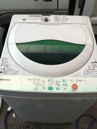 2013年 東芝 5kg 全自動洗濯機 売ります