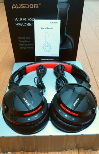 【交渉中】密閉型ワイヤレス ヘッドフォン AUSDOM M04S