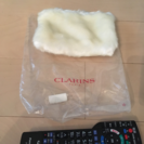 clarins ノベルティ ファーポーチ