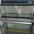 値下げ！【お得】アクアリウム用品（90cm水槽セット、水槽台付き、おまけ有）
