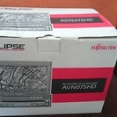 【カーナビ】富士通イクリプス AVN075HD★HDDナビ 1DIN 7型ワイド