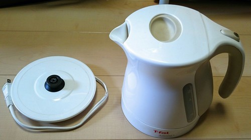 123 ティファール 電気ケトル ジャスティン プラス サーブル 1.2L 中古品