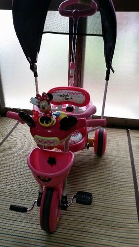 ミニーちゃん(^3^)三輪車 ディズニー三輪車 – アイデス公式オンライン