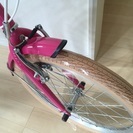 売切れ◆新品☆20ｲﾝﾁ ミニベロ クラッカー　ピンク　7段変速