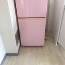 冷蔵庫 Haier ピンク 2010年製