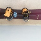 スノーボード 板とブーツ