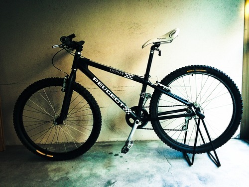 値下 スタイリッシュ カスタムパーツ多数 PEUGEOT gosse プジョー 自転車 マウンテン バイク