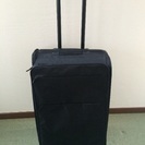 無印 折りたたみスーツケース （黒）
