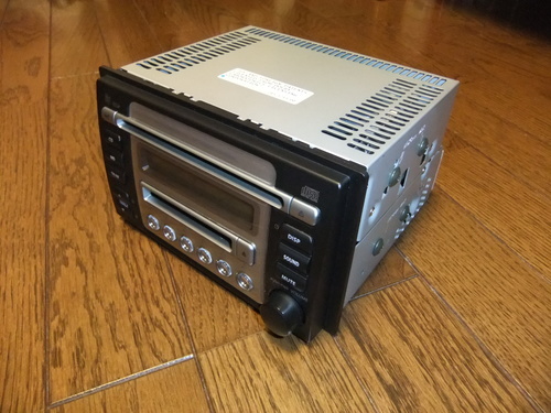 ニッサンモコ純正 クラリオン製 ｃｄ ｍｄカーステレオ ブランドン 札幌のカーオーディオの中古あげます 譲ります ジモティーで不用品の処分