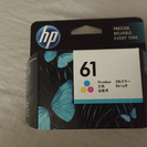 HP 61 プリンターインク、3色(値下げしました)