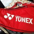 ★（RED）YONEX ラケットバッグ★美品