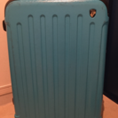トルコ石色のスーツケース TSAロックタイプ