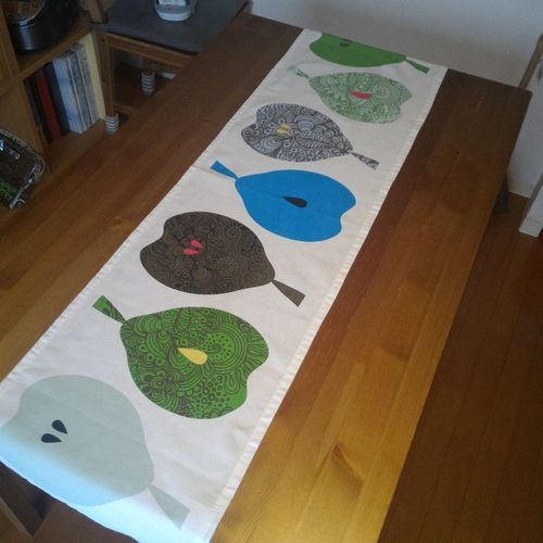 Ikea テーブルランナー洋ナシ柄 Ai44aiai 日吉のインテリア雑貨 小物 その他 の中古あげます 譲ります ジモティーで不用品の処分