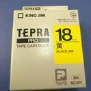 テプラ　テープ　18mm