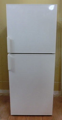 【販売終了いたしました。ありがとうございます。】無印良品　2ドア　ノンフロン冷凍冷蔵庫　ＡＭＪ－14Ｃ　2013年製　中古品